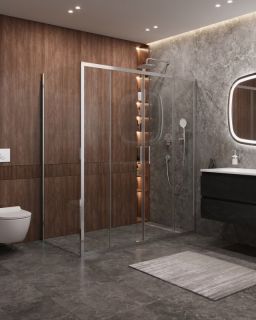 Душевой уголок CEZARES MOLVENO-AH-2/1-170/90-C-Cr-IV